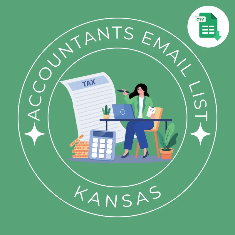 Kansas Accountant And CPA Email List