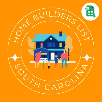 South Carolina Home Builders And Contractors Email List