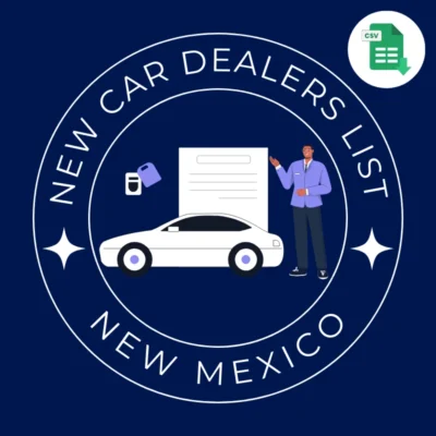 New Mexico New Car Dealers Email List