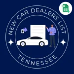 Tennessee New Car Dealers Email List