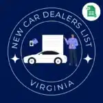 Virginia New Car Dealers Email List