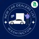 Washington New Car Dealers Email List