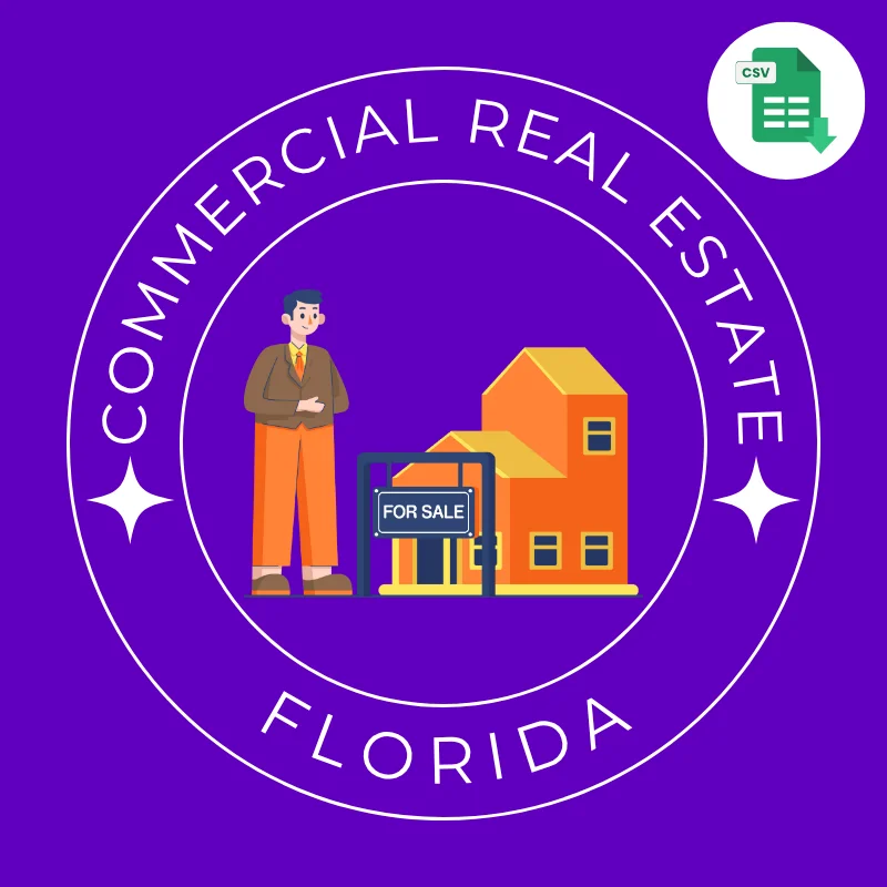 Florida Commercial Real Estate Agent Email List