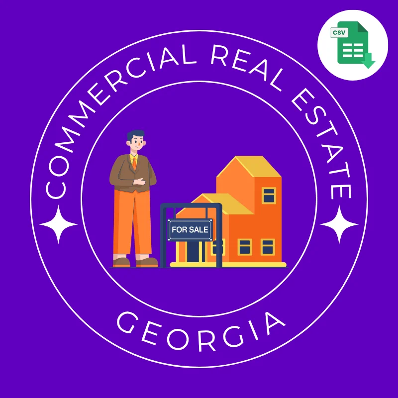 Georgia Commercial Real Estate Agent Email List