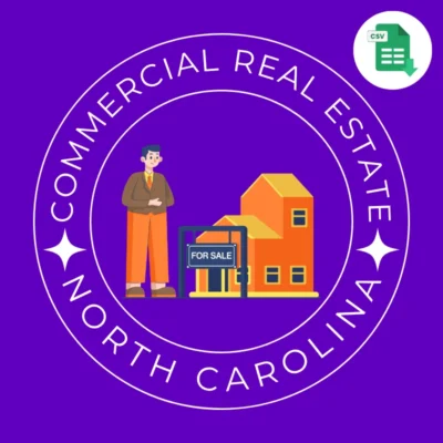 North Carolina Commercial Real Estate Agent Email List