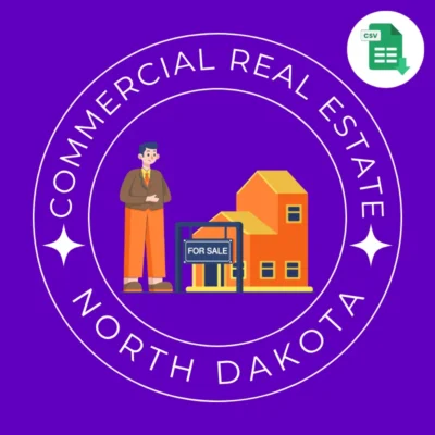 North Dakota Commercial Real Estate Agent Email List