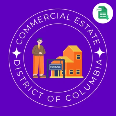 District Of Columbia Commercial Real Estate Agent Email List